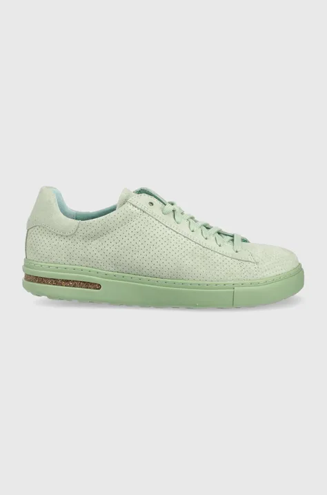 Birkenstock sneakersy zamszowe Bend Low kolor zielony 1024659