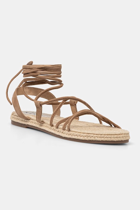 Manebi sandały Jute Sandals damskie kolor beżowy P 0.1 Y0