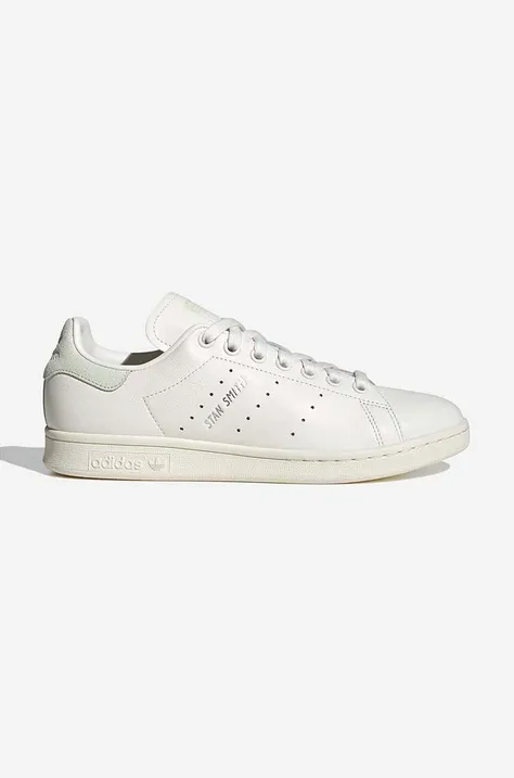 adidas Originals leather sneakers HQ6659 Stan Smith W beige color