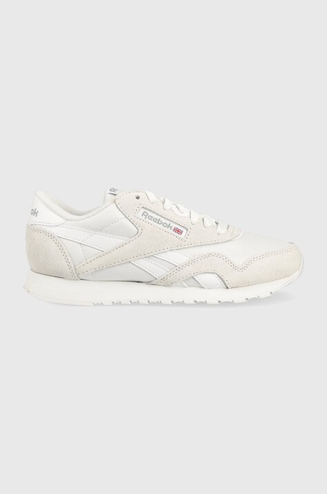 Reebok Classic sneakers Classic Nylon culoarea alb, GY7193 GY7193-white