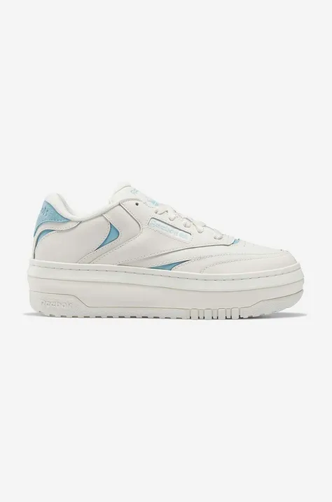 Reebok Classic leather sneakers Club C Extra white color
