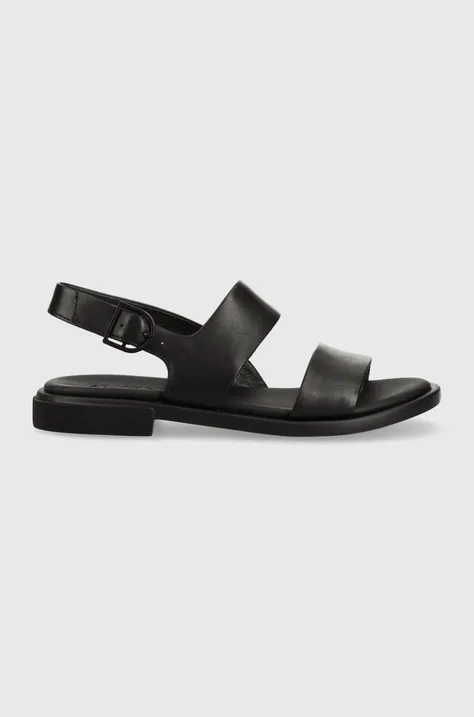 Camper sandały skórzane Edy damskie kolor czarny K200573.012