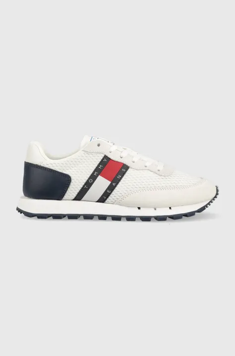 Tommy Jeans sneakersy RETRO RUNNER kolor biały EN0EN02121