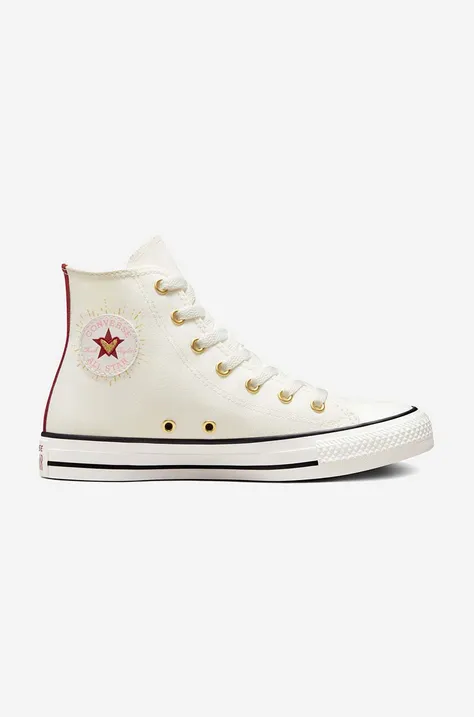 Πάνινα παπούτσια Converse A04950C χρώμα: άσπρο