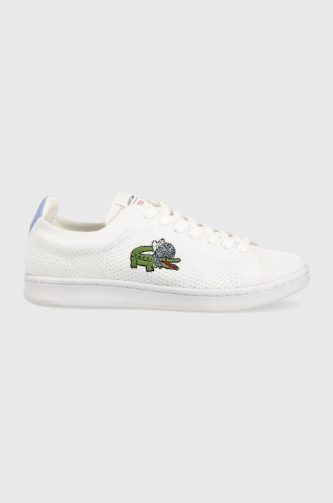 Кросівки Lacoste x Bridgerton Carnaby Piquee колір білий 45SFA0095