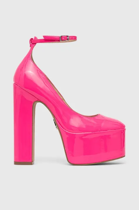 Обувки с дебел ток Steve Madden Skyrise в розово с платформа SM11002238