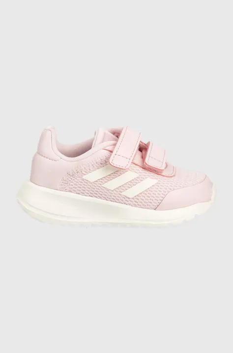 Dětské sneakers boty adidas Tensaur Run 2.0 CF růžová barva