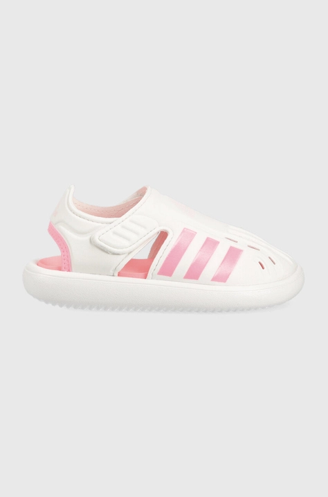 Adidas sandale copii Water culoarea alb