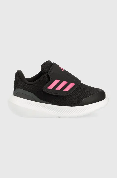 Παιδικά αθλητικά παπούτσια adidas RUNFALCON 3.0 AC I χρώμα: μαύρο