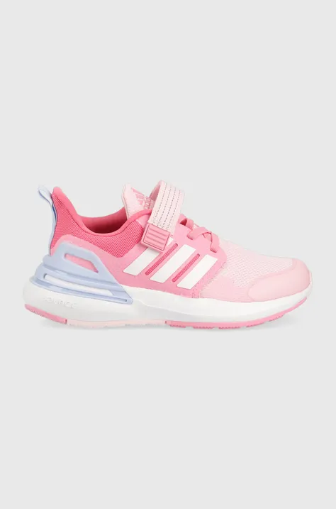 adidas sneakersy RapidaSport EL K kolor różowy