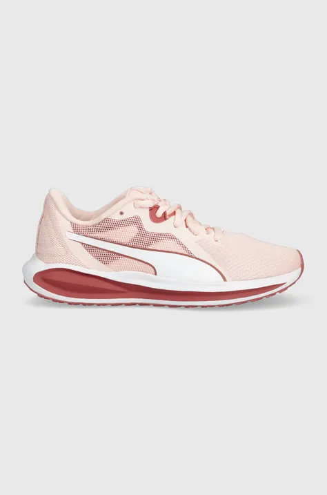 Puma sneakersy dziecięce Twitch Runner Jr kolor różowy