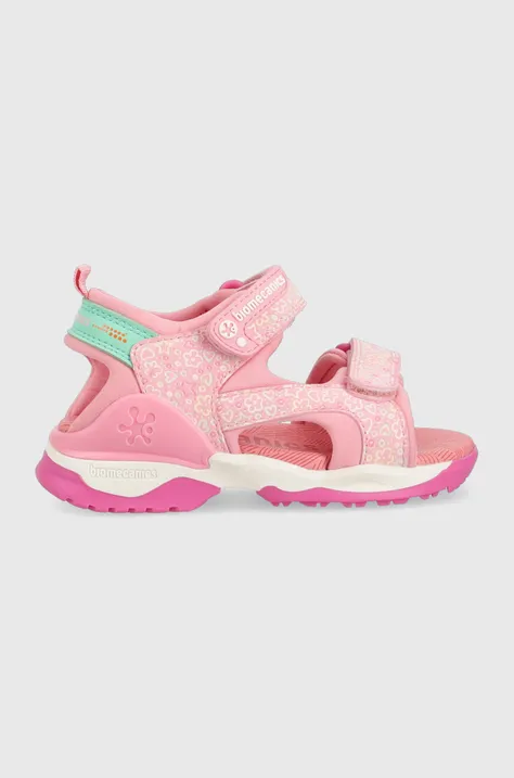 Dětské sandály Biomecanics růžová barva