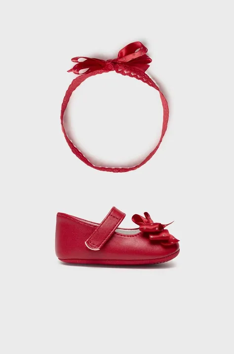 Cipelice za bebe Mayoral Newborn boja: crvena