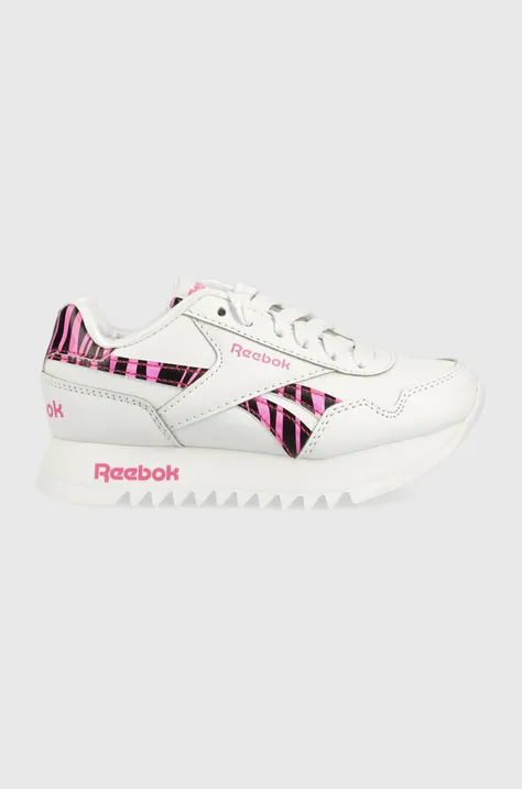 Otroške superge Reebok Classic ROYAL CLJOG bela barva