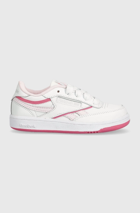 Otroške superge Reebok Classic CLUB C REVENGE bela barva