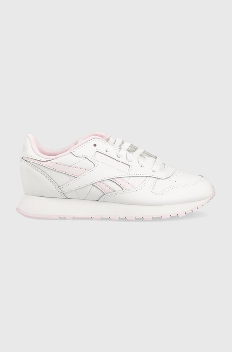 Παιδικά αθλητικά παπούτσια Reebok Classic CLASSIC LEATHER χρώμα: άσπρο