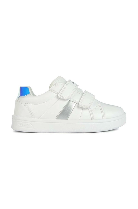 Geox sneakers pentru copii culoarea argintiu