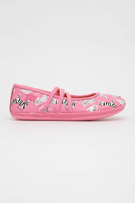 Детски кожени балеринки Camper
