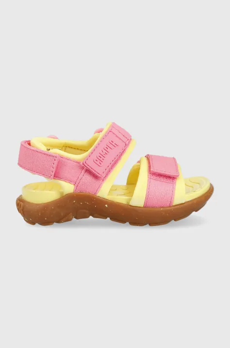 Detské sandále Camper žltá farba