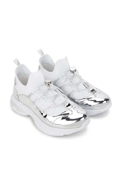 Karl Lagerfeld sneakersy dziecięce kolor biały