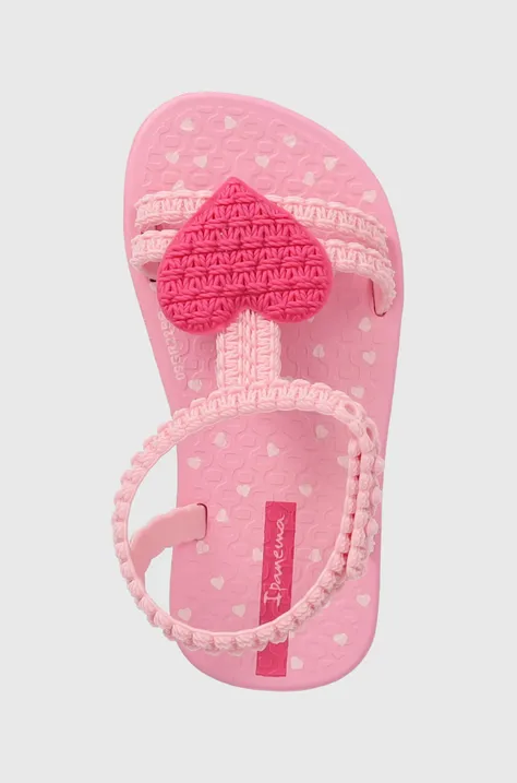 Дитячі сандалі Ipanema колір рожевий