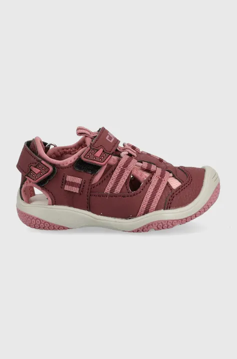 Otroški sandali CMP roza barva