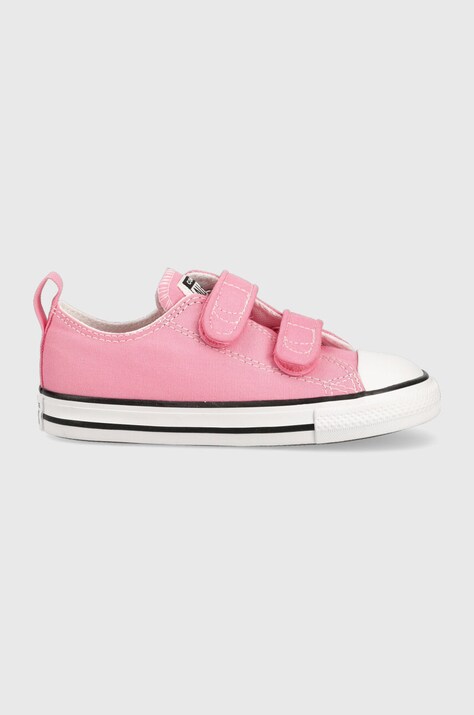 Детские кеды Converse цвет розовый
