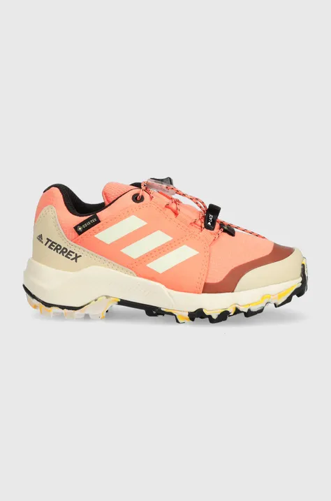 Dětské boty adidas TERREX TERREX MID GTX K oranžová barva