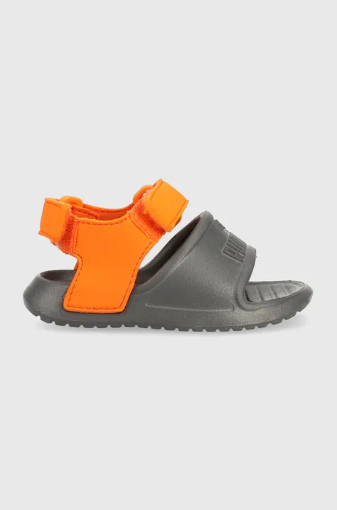 Detské sandále Puma Divecat v2 Injex Inf šedá farba