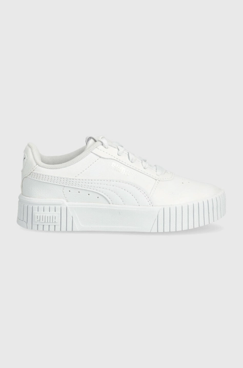 Dětské sneakers boty Puma Carina 2.0 PS bílá barva