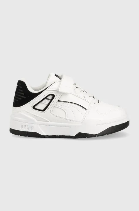 Παιδικά αθλητικά παπούτσια Puma Slipstream AC+ PS χρώμα: άσπρο