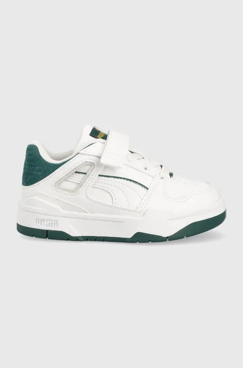 Παιδικά αθλητικά παπούτσια Puma Slipstream AC+ PS χρώμα: άσπρο