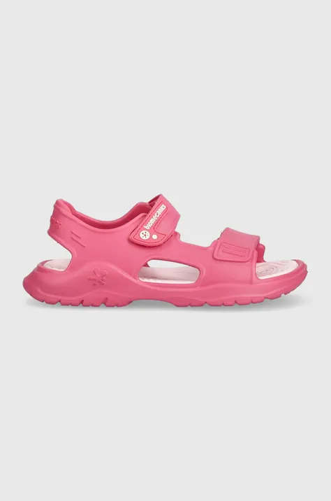 Дитячі сандалі Biomecanics колір рожевий