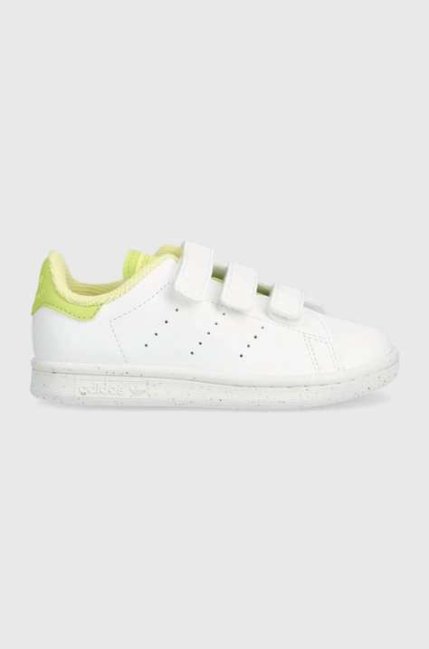 Dětské sneakers boty adidas Originals STAN SMITH CF C x Disney bílá barva