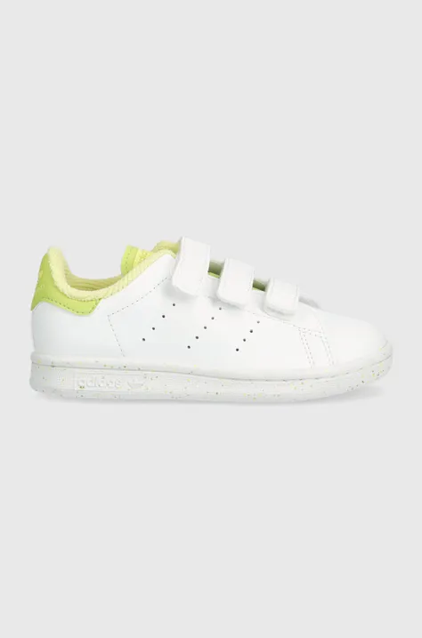 Παιδικά αθλητικά παπούτσια adidas Originals STAN SMITH CF C x Disney χρώμα: άσπρο