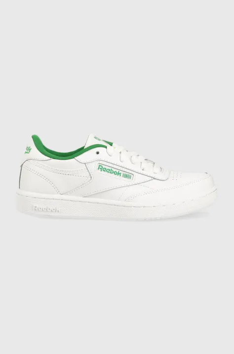 Детски кожени маратонки Reebok Classic CLUB C в бяло