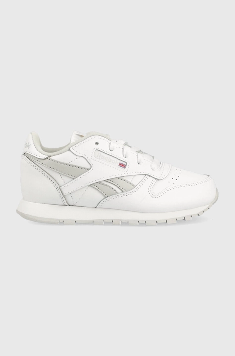 Otroške superge Reebok Classic CLASSIC LEATHER bela barva