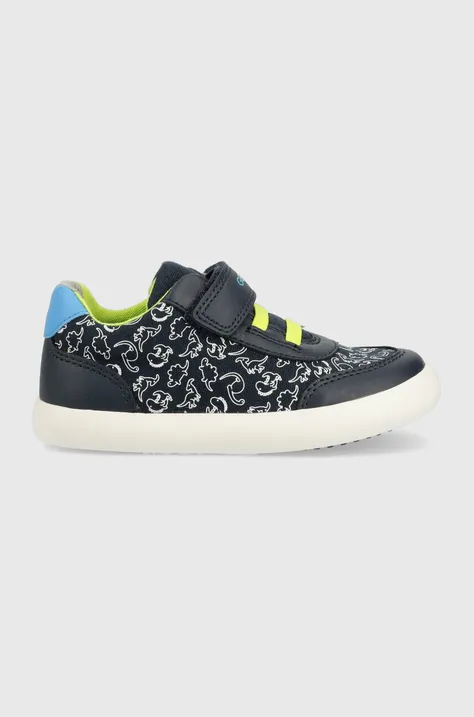 Geox sneakers pentru copii culoarea albastru marin