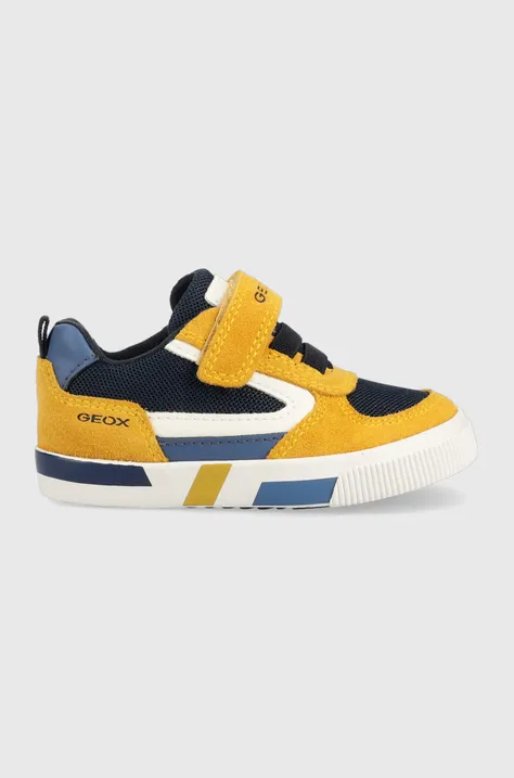 Παιδικά αθλητικά παπούτσια Geox χρώμα: κίτρινο