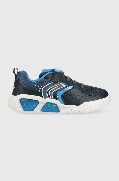 Geox sneakers pentru copii culoarea albastru marin