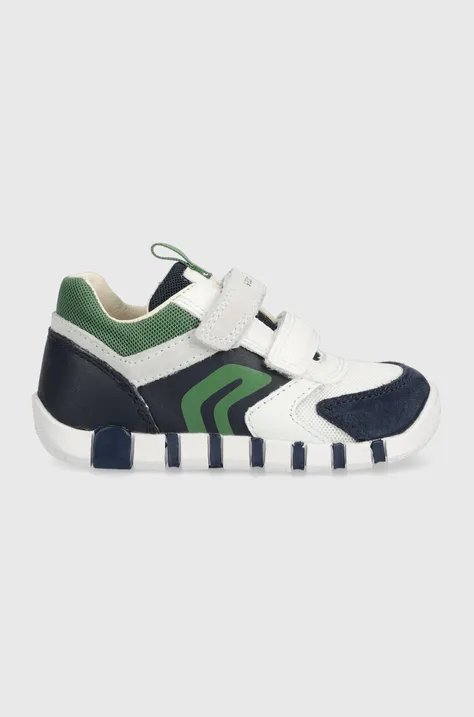 Geox pantofi copii culoarea verde