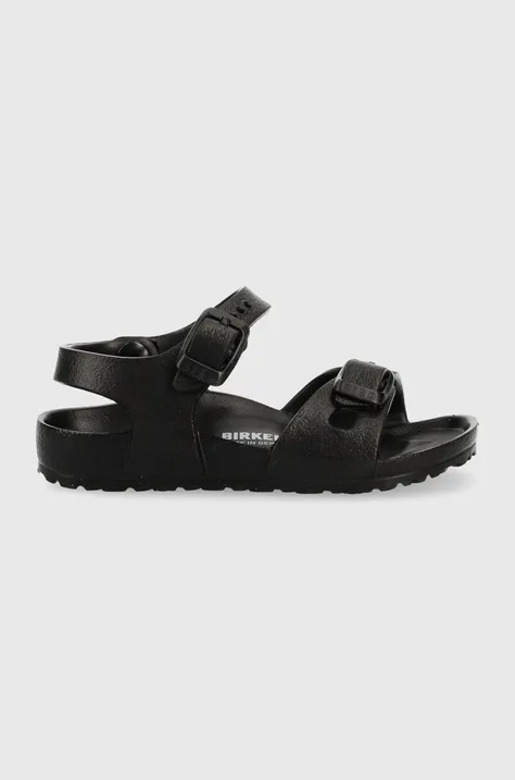 Birkenstock sandale copii culoarea negru