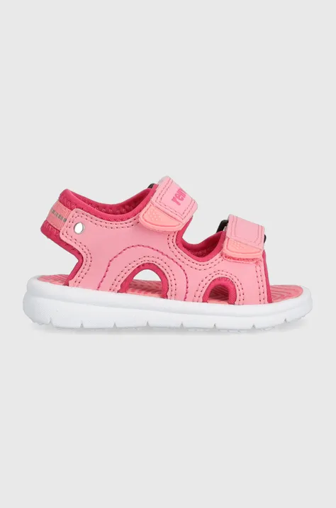 Otroški sandali Reima roza barva