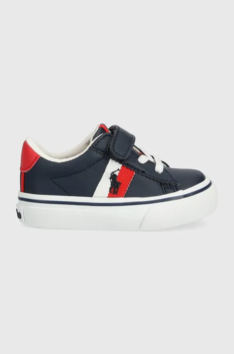 Παιδικά αθλητικά παπούτσια Polo Ralph Lauren χρώμα: ναυτικό μπλε