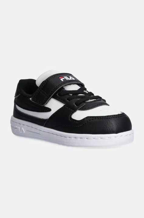 Παιδικά αθλητικά παπούτσια Fila FXVENTUNO VELCRO χρώμα: μαύρο, China