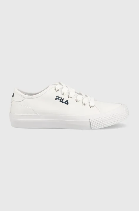 Παιδικά πάνινα παπούτσια Fila FFT0064 POINTER CLASSIC χρώμα: άσπρο, China