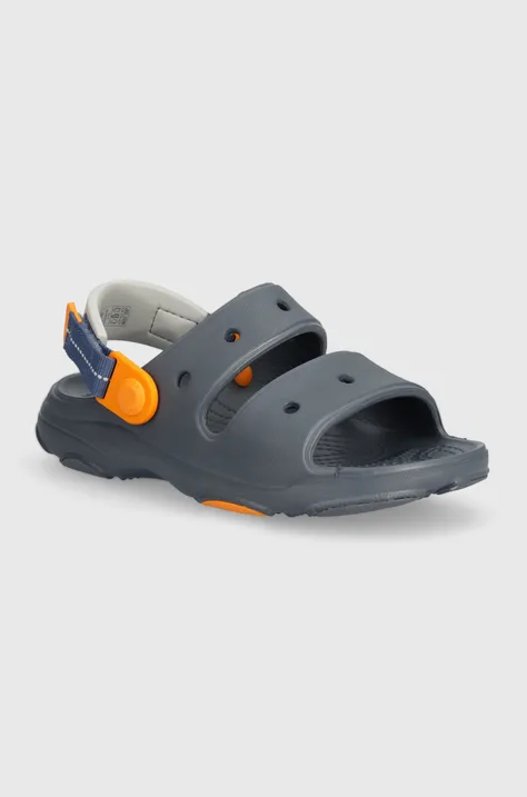 Crocs slapi copii culoarea albastru marin