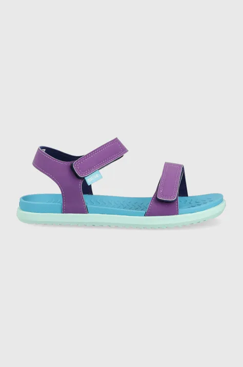 Дитячі сандалі Native колір фіолетовий