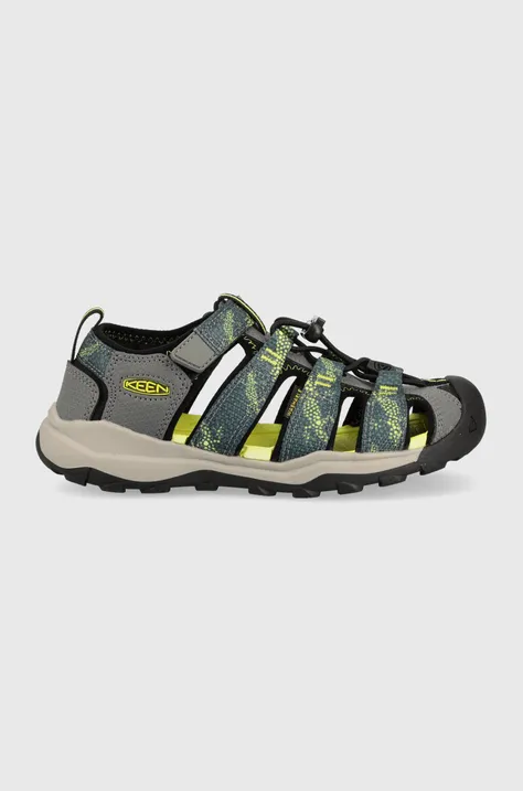 Keen sandale copii culoarea gri