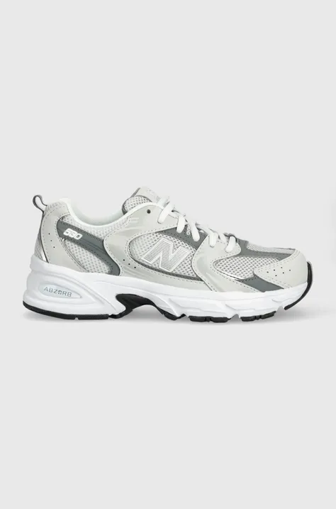 New Balance kids' sneakers NBGR530 gray color